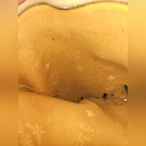 MCM Cognac Tote w Chain/Leather straps - Picture 8 of 16